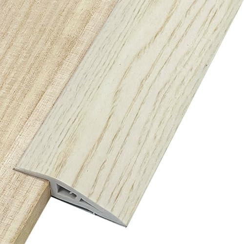 Barre de transition autocollante 1/3/5 m x 7 cm - Profilé de transition autocollant - Profilé de seuil de moquette - Profilé de sol stratifié - Barre de porte (1, chêne blanc, 1 m x 70 mm)