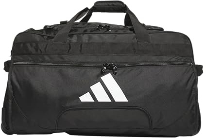 adidas Team Wheel Duffel Bag 126L, Schwarz, One Size, Schwarz, One Size, Team Wheel Duffel Bag 126L, Schwarz, Einheitsgröße, Team Wheel Seesack, 126 l