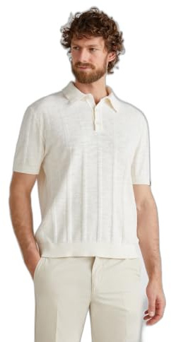 United Colors of Benetton Polo Hombre, Color Blanco., XL