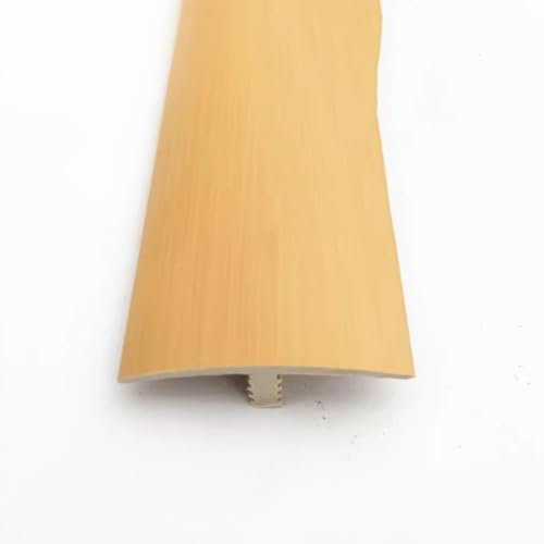 OPOLDBDMAC T-Profil Übergangsprofil 90cm Übergangsschiene，PVC Boden Übergangsleiste Schneidbar Abdeckleiste Für Parkett Laminat - Wasserdicht(Red)