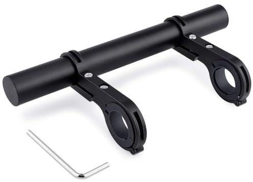 1 Stück - Fahrradlenker Verlängerung - Aluminium Legierung Lenkerhalterung - fahrradlenker erweiterung - Für Lenker mit einem Durchmesser von 26-32 mm - Ideal für Taschenlampen, Smartphones, GPS