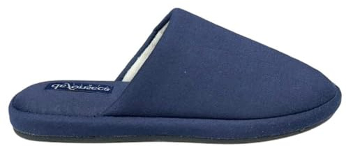 de fonseca Pantofole Uomo Invernali – Ciabatte Casa Punta Chiusa, Comode, Suola Antiscivolo, per Uso Quotidiano