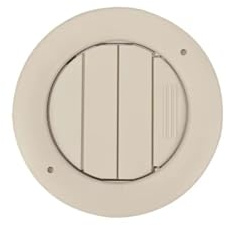 Ventilation Grille Pour Ford Pour Expedition Pour Explorer Toit Voiture Garniture Pavillon Plafond Sortie D'aération Grille D'échappement Évent Climatisation Grille De Ventilation(Beige)