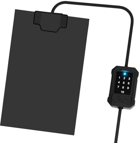 Generisch Reptile Heat Pad - 14W Einsiedlerkrebs Heizmatte,Temperaturregulierbare Untertank-Heizung, Wärmeprodukte Für Spinnen Amphibien Eidechsen Schildkröten Schlangen Frösche Geckos Im Winter
