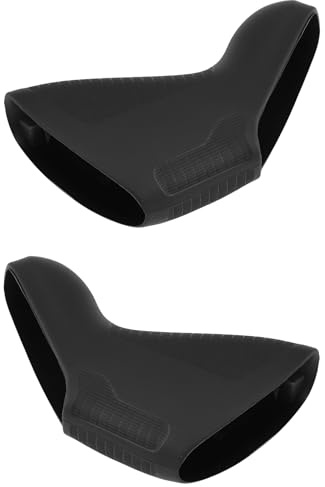AS Axis Spindleon 1 paio di coperture per leva del freno del cambio della bicicletta, in silicone nero, a 22 velocità, compatibili con SRAM Rival22 Force22 RED22