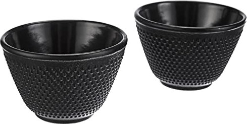 Vier 151 Juego de 2 vasos para tetera, 100 milliliters, Hierro Fundido