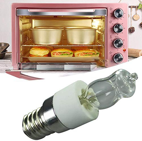Backofenlampe 50w 500 Grad Backofen Glühbirne Glühbirne Mikrowelle Halogen Birne E14 Edison Glühbirne Dunstabzugshaube Lampe Salzsteinlampe, 4er Set