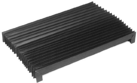 Ruilogod 90cm x 60 cm Black Metall Kunststoffrahmen Akkordeonform Staubabdeckung
