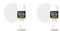 Rust-Oleum AE0040004E8 400ml Painter's Touch Spray Paint - Gloss White (Pack of 2)