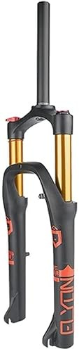 ZECHAO Vélo Avant Fourche Avant 20 x4.0 Pneu de Graisse 34 Tube Neige vélo VTT Voyage 115mm Frein à Disque Alliage d'aluminium Air Mountain VTT Suspension Fourchette Fourches Avant Vélo