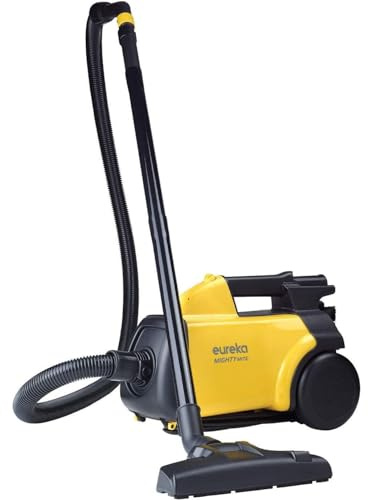 Generic Mighty Mite Lightweight Cordless Canister Vacuum, 8.46 x 5.43 x 4.96 in, Yellow
