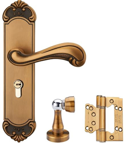 TEmkin Türschloss für Innenräume, Schlafzimmer, Zimmer, magnetische Absaugung, geräuschlos (D 23,7 cm)