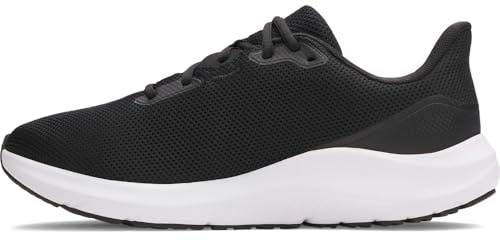 Under Armour Ua Charged Pursuit 4 löparsko för män, Svart svart vit, 42.5 EU