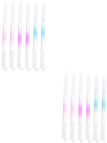 Beaupretty 12 Pz lima per cilindrica limetta limette per strumento per lucidare le strumenti per manicure da donna lucidare le lime per lima per manicure