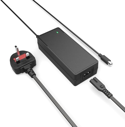 XXSZHY 42V Electric Scooter Charger with LED Indicator & Safe Charging | Power Adapter Compatible with Xiaomi M365/Pro/Pro 2/Mi 3/1S, for 36V/42V Lithium-ion Battery E-Scooters & E-Bikes.
