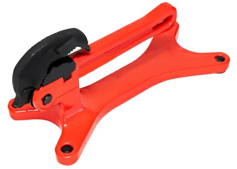 Morsetto per tubi portatile, morsa di serraggio a ingranaggi, strumento di base solido leggero, 27 x 11,5 x 12,5 cm, attrezzatura portatile per spazi ristretti, idraulici, banco da lavoro