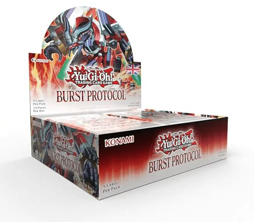 Burst Protocol - Yu-Gi-Oh! Display (24 Booster) - BPRO - Englisch - OVP - 1. Auflage - mit RC-Fieldcenter