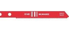 Milwaukee 48-42-0140 2-3/4 Carbide Jig Saw Blade With 24 Teeth Per Inch (5 Pack), High Speed Steel