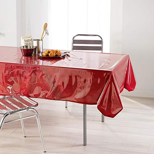 Décor Ligne 1710281 Nappe Cristal Uni Transparent 140 x 240 cm