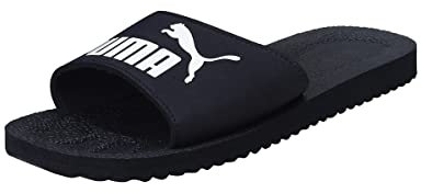 PUMA Purecat unisex - vuxen Dusch- & badskor, Fredsbeströdd vit, 40.5 EU