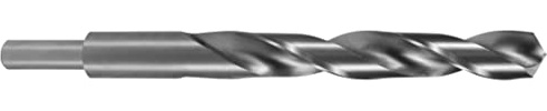 Spiralbohrer DIN 338 reduziertem Schaft 17,5 mm HSSG Schaft 15,0 mm HSSG