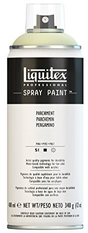 Liquitex 4450436 - Vernice Spray Professionale A Base D'acqua, Beige (Pergamena), 400ml, 1 Pezzo