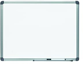 Rocada | Pizarra Blanca Magnética con Bandeja para Rotuladores y Marco de Aluminio | Borrado en Seco | Fácil de Limpiar | 60 x 45 cm