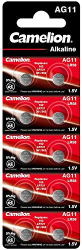 Uhrenbatterien Camelion Century Uhrenbatterien AG0 AG1 AG2 AG3 AG4 AG11 AG6 AG7 AG8 AG9 AG10 AG11 AG12 AG13 (10xAG11)