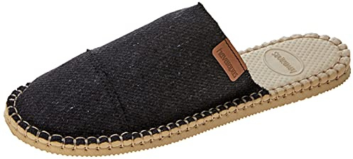 Havaianas Espadrille Mule Eco Zehensandalen Herren Schwarz - 40 - Zehensandalen Shoes