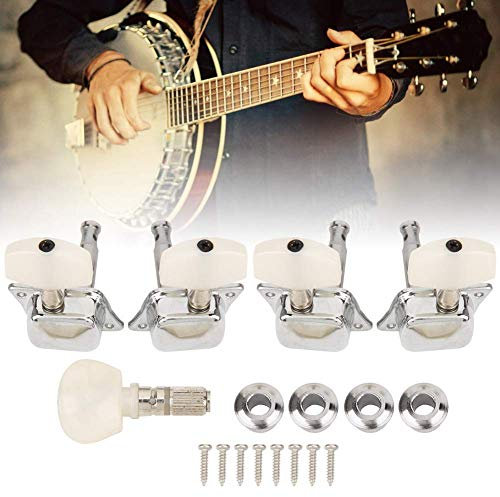 Valentinstag Karneval Banjo-Zubehör aus PVC-Materialien, Tuning Peg Set, Hochleistungsgitarre aus Zinklegierung für die Banjo-Ukulele zu Hause