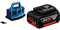 Bosch Professional Chargeur Multi-Baies GAL 18V6-80 (8A) & Batterie GBA 5.0Ah - Système 18V Avec Adaptateur L-BOXX, Dans Boîte Carton