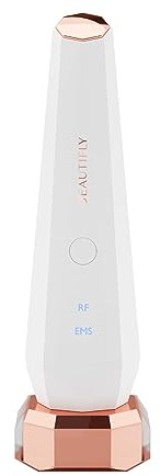 Beautifly B-Lumix PRO 1MHz Radiofrequenz Gerät Gesicht, EMS, Gesichtslifting Massager 3D, Anti Aging RF Lifting Gesichtsroller, Ultraschallreinigung, Face Roller