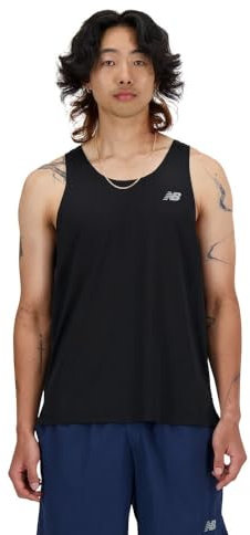 New Balance Sport Essentials Singlet för män Black M