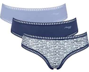 Sloggi GO Crush Hipster C3P flera färger 3, Flera färger 3, XXL