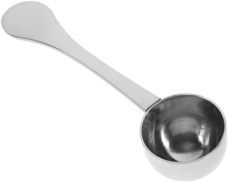 Cabilock Cuchara Medidora de Café Inoxidable 20Ml Cuchara Medidora de Condimentos Mango Largo para Cocina y Repostería