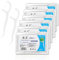 300 Piezas Hilo Dental - Palillos Hilo Dental 0,05 mm - Plástico - Limpieza Dental Doble Hilo - Para Casa, Viajes, Uso Hotelero (Blanco)