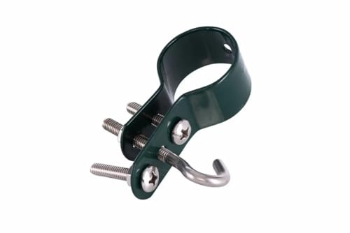 Garmix Klemme für Drahtspanner zu 34mm Zaunpfahl Zaunpfosten Gartenzaun