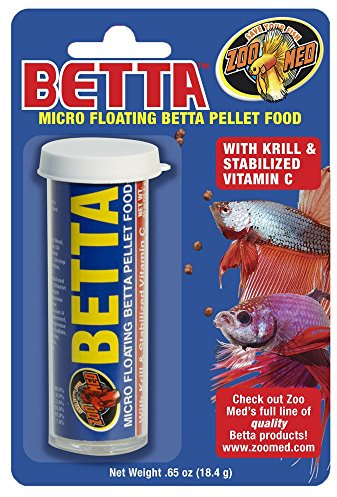 Zoo Med (3 Pack) Labs Betta Micro Floating Food Pellet .65 oz