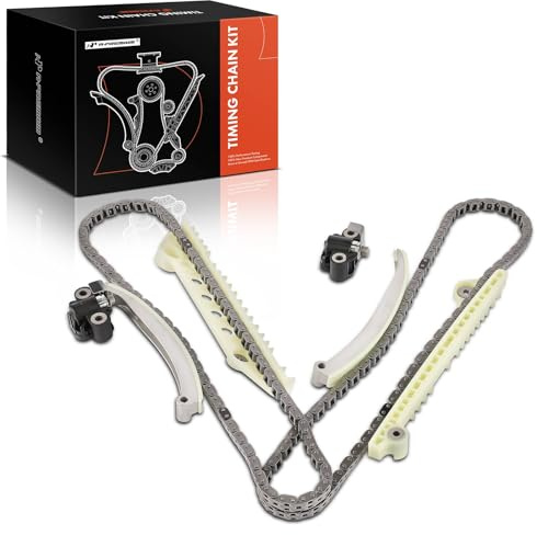 A-Premium 8PCS Engine Timing Chain Kit w/Tensioner & Guide SOHC V8 4.6L