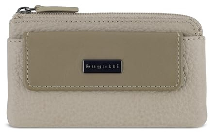 bugatti Sina Schlüsseletui mit 2 Schlüsselringen Leder, Damen-Schlüsselmäppchen