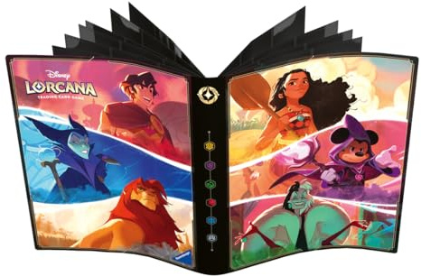 Ravensburger Disney Lorcana TCG Jeu de Cartes à Collectionner JCC Portfolio A4 compil dès 8 Ans