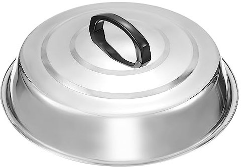 POPETPOP Coperchio Per Pentola Piastra Padella Barbecue Utensile Da Cucina in Acciaio