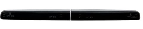 AutoStyle LED Bremsleuchte passgenau | kompatibel mit Volkswagen Transporter T5/T6/T6.1 2003-2022 (mit Hecktüren) - Rauchglas