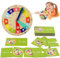 Lernuhr Für Kinder, Montessori-Spielzeug Uhr Für Kleinkinder, Unterrichtszeit, Pädagogisches Spielzeug