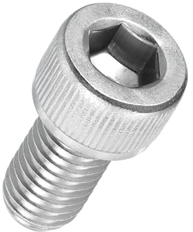 Kozelo 10 Stück Zylinderschrauben mit Innensechskant - [M10-1,5 x 18mm] 304 Edelstahl Vollgewinde Innensechskantschraube für Elektromotor 3D-Drucker Lüfter Motorenaustausch, Silber