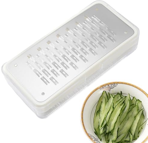 Grattugia per frutta e verdura, grattugia da cucina in acciaio per frutta, gadget per la casa per aumentare l'efficienza di cottura per carote, patate