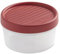 TATAY Contenitore Ermetico per Alimenti, Capacità 0.5L, Coperchio a Vite, Senza BPA, Adatto al microonde e lavabile in lavastoviglie, Colore Rosso mirtillo. Misure: 12 x 12 x 6,6 cm