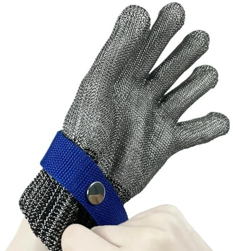 Gants de sécurité anti-coupure Gants Anti-coupure sécurité résistant aux coupures résistant aux coups de couteau en acier inoxydable treillis métallique boucher protéger la viande gants résistants aux