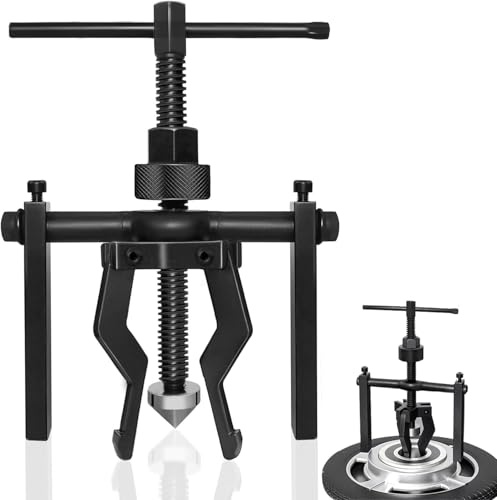 Autojack 3-Backen-Innenlager-Abzieher Pilot Entfernungswerkzeug Umkehrbare Lager Getriebeauszieher für Auto Motorrad Garage Werkstatt Werkzeuge
