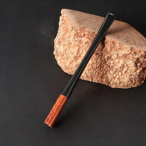 Bocchino per Sigaretta, Bocchino con filtro a carbone attivo da 9 mm, Filtro per Sigarette Legno Bocchino,Portasigarette lungo da donna adatto per sigarette fumo denso7.8mm con e 10 filtri gratuiti(A